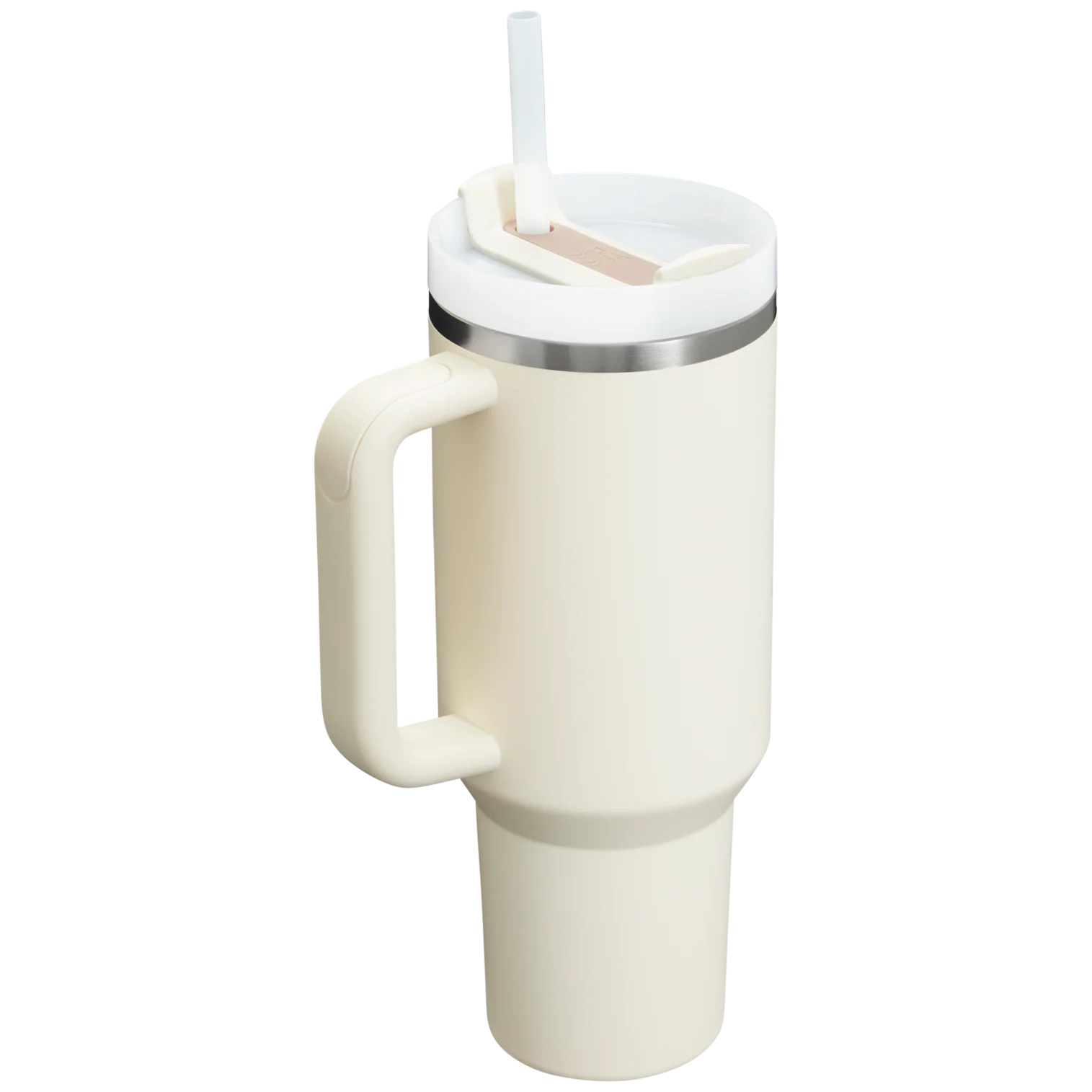 The Quencher H2.0 Flowstate™ Tumbler | 40 OZ (Cream)