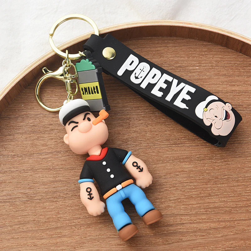 Silicon Keychain X Popeye