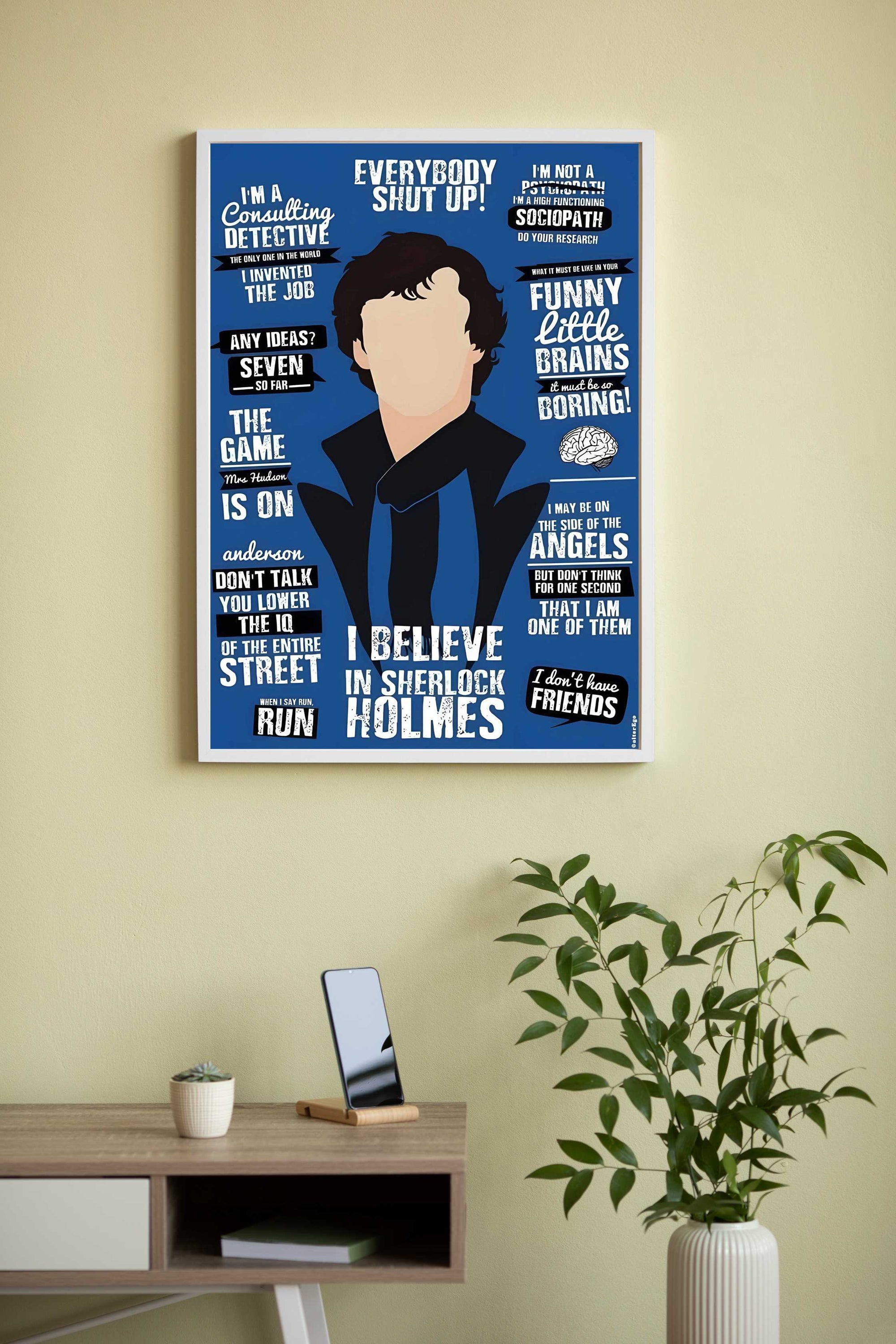 sherlock Holmes poster
