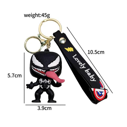 Silicone Keychain X Venom