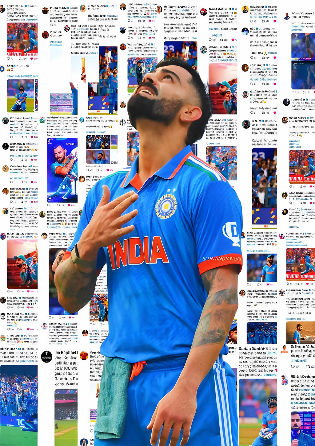 virat Kohli Newspaper