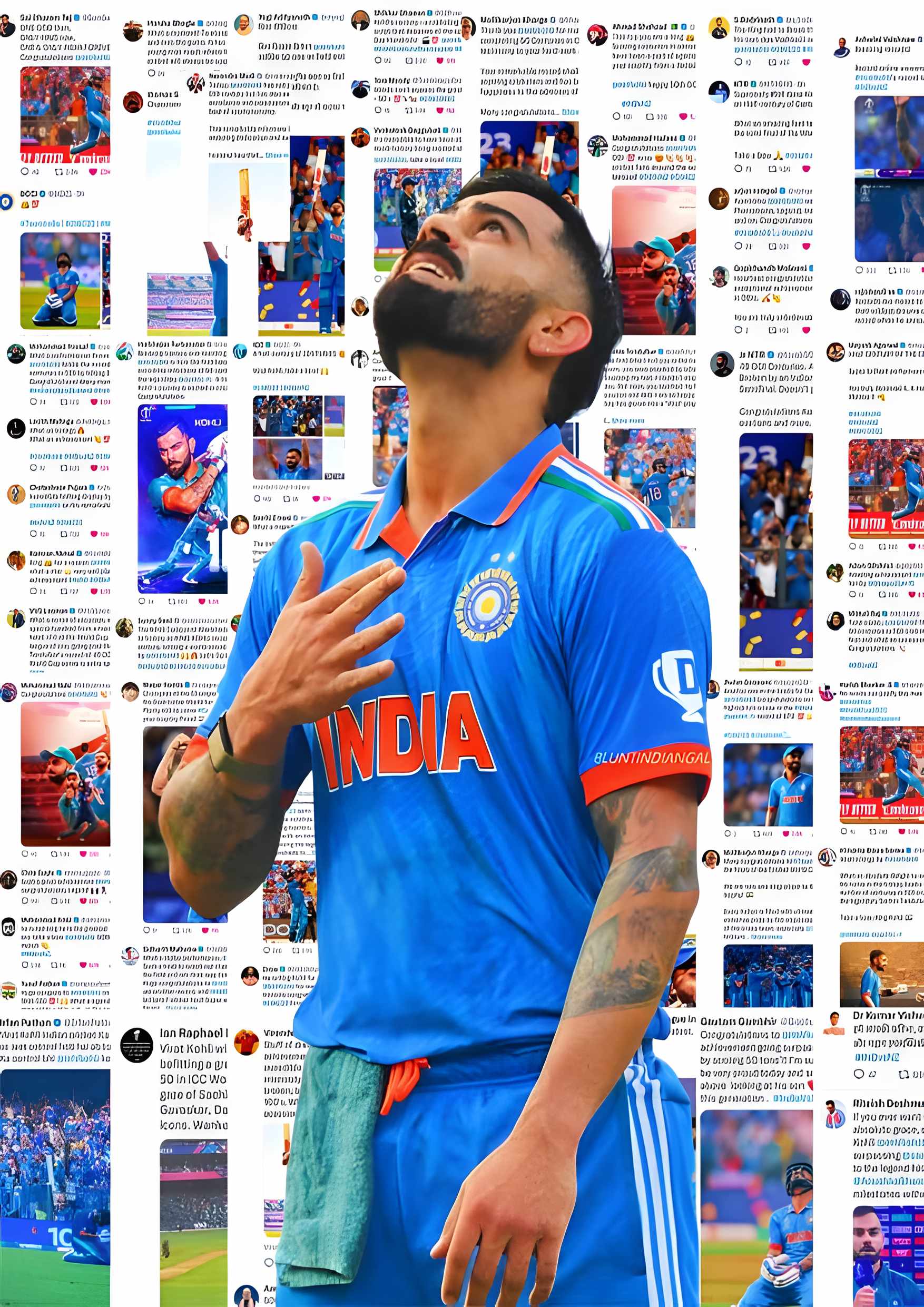 virat Kohli Newspaper
