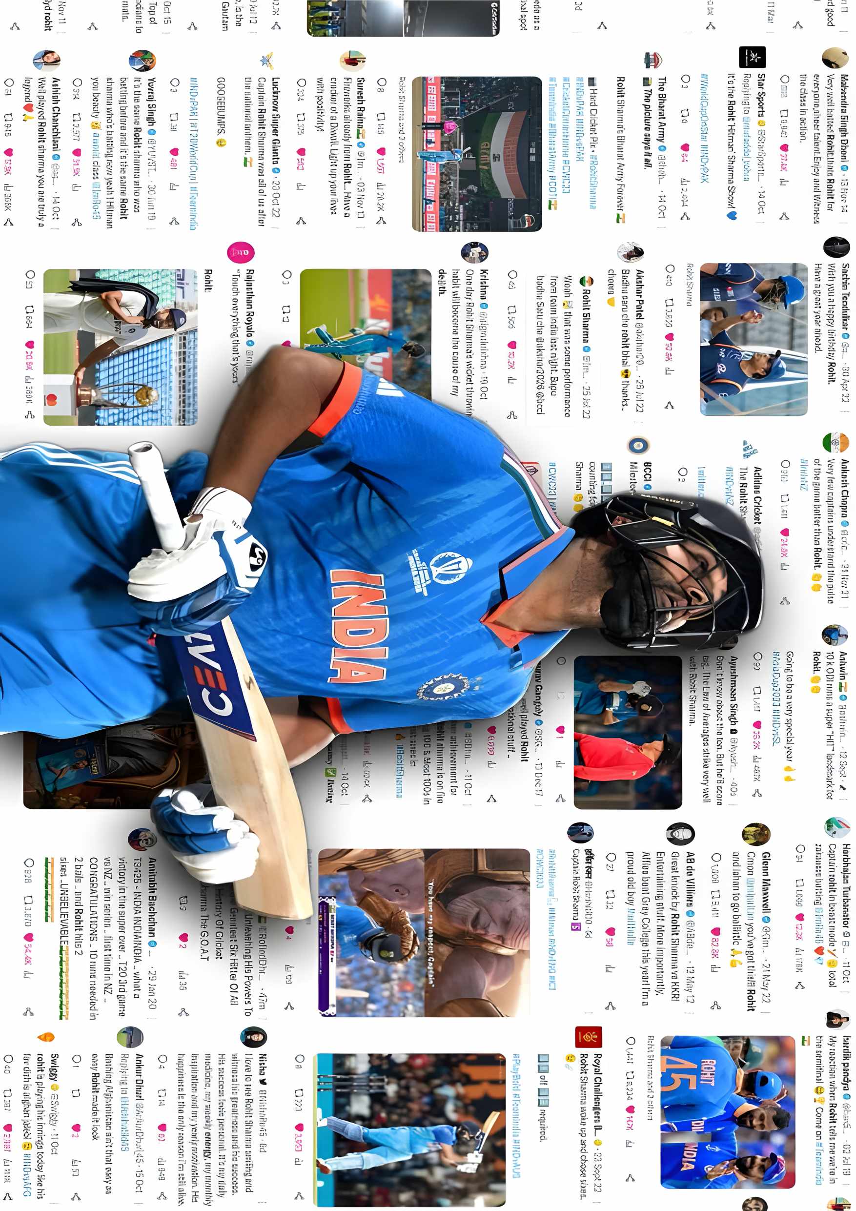 Rohit sharma Newspaper