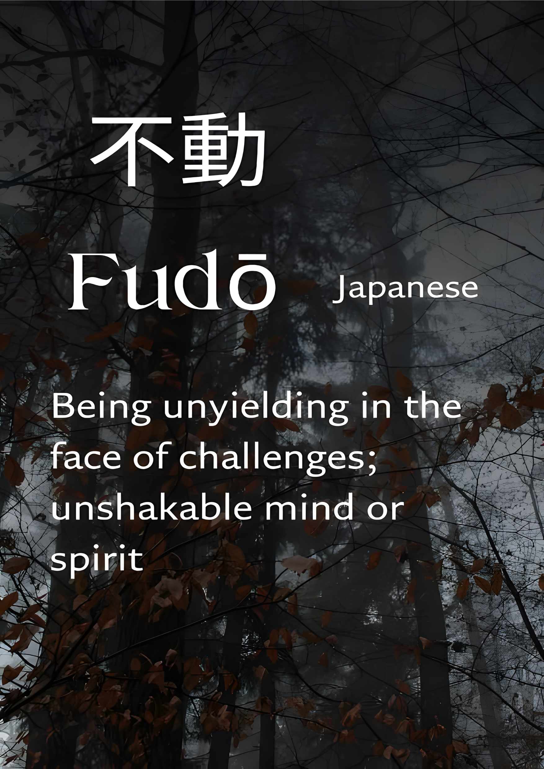 Fudo Japanes