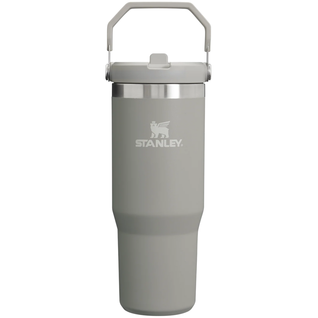 The IceFlow™ Flip Straw Tumbler | 30 OZ (gray)