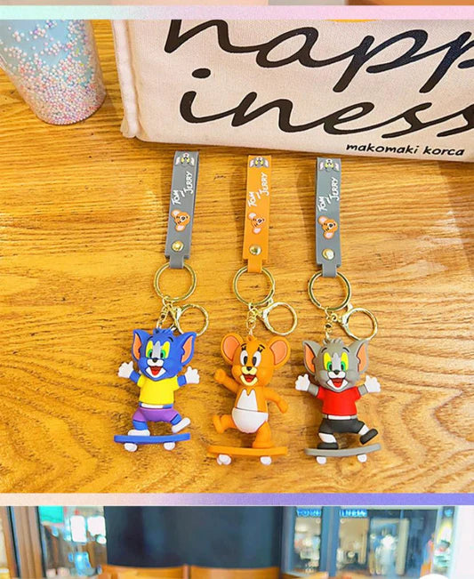 Silicone Keychain X Tom & Jerry