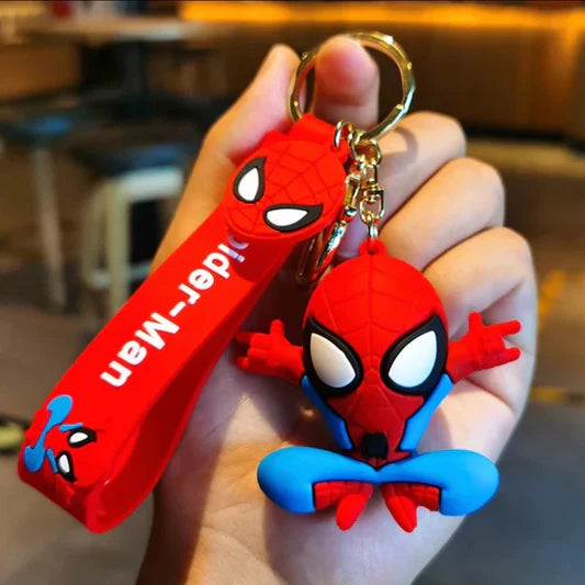 Silicone Keychain X Spiderman