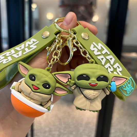 Silicone Keychain X Yoda