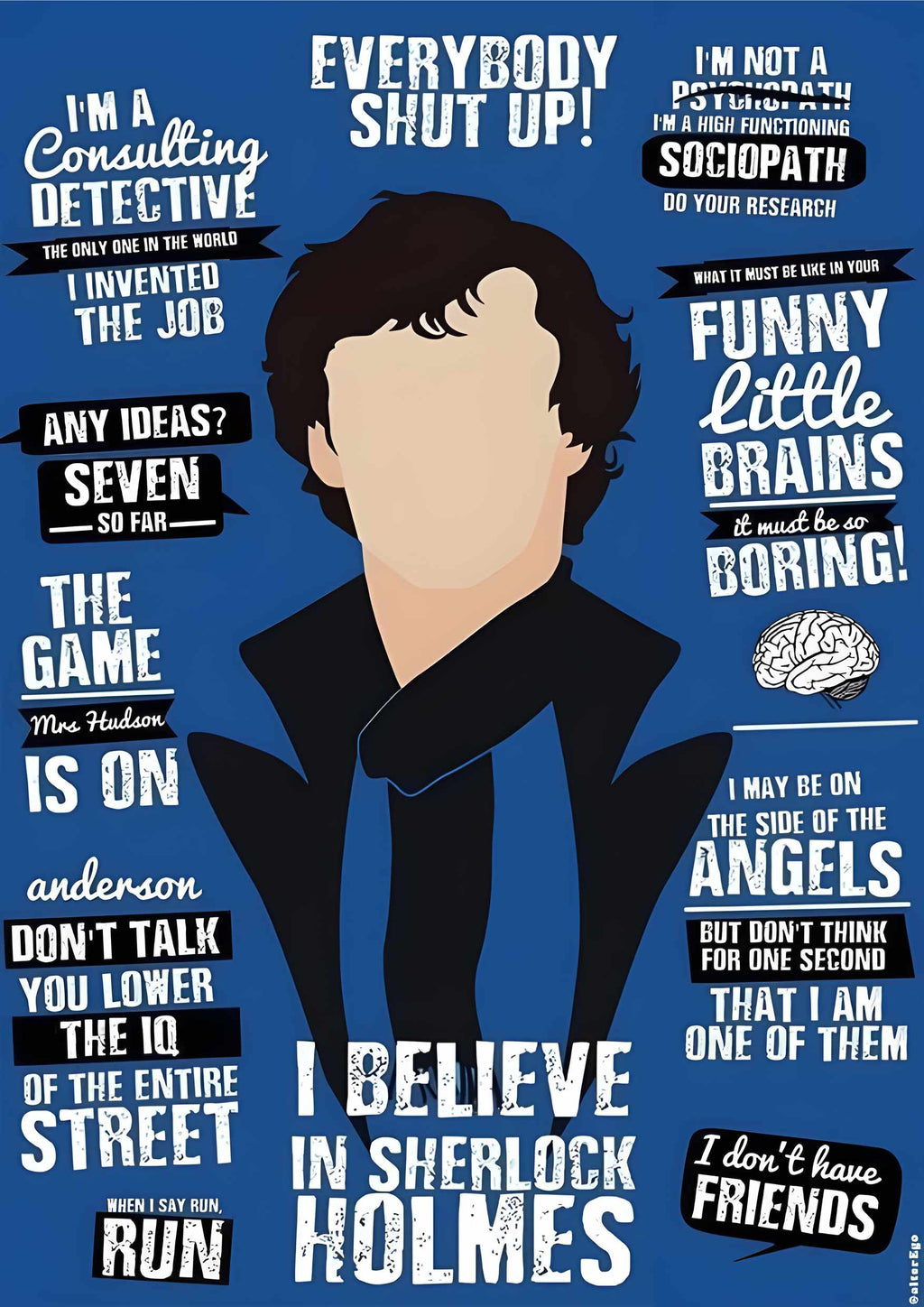 sherlock Holmes poster