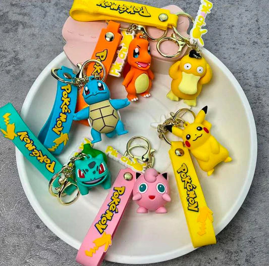 Silicone Keychain X Pokemon