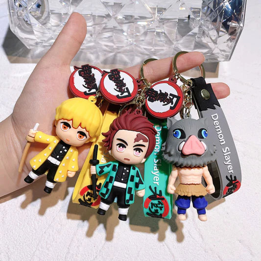 Silicone Keychain X Demon Slayer
