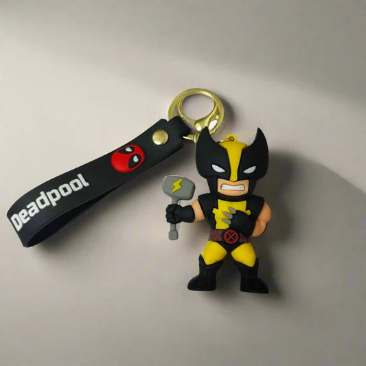 Silicone Keychain X Wolverine