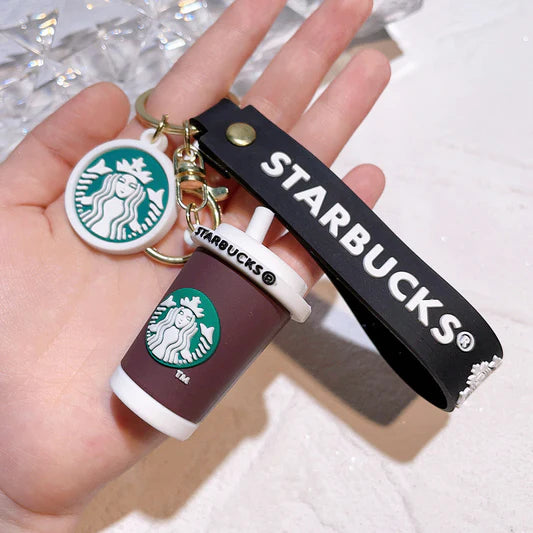Silicone Keychain X Starbucks