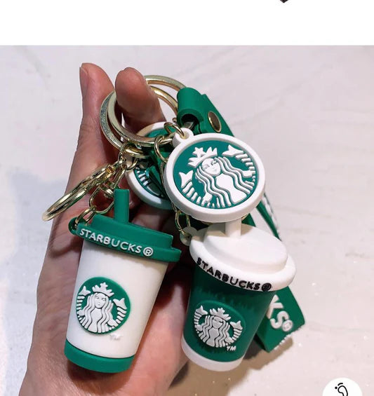 Silicone Keychain X Starbucks
