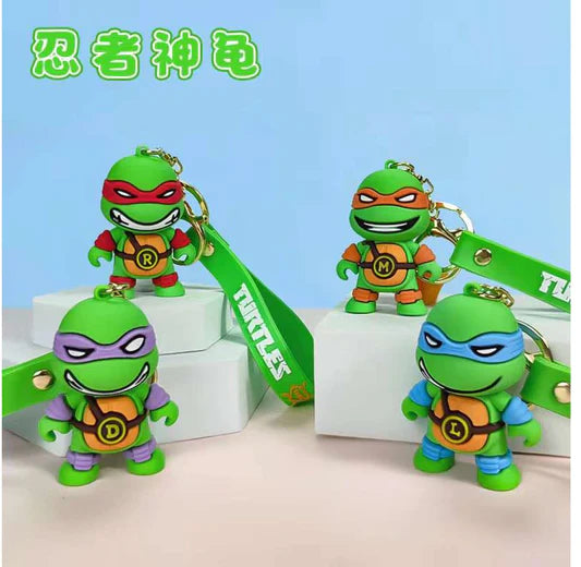 Silicone Keychain X Teenage Mutant Ninja Turtles